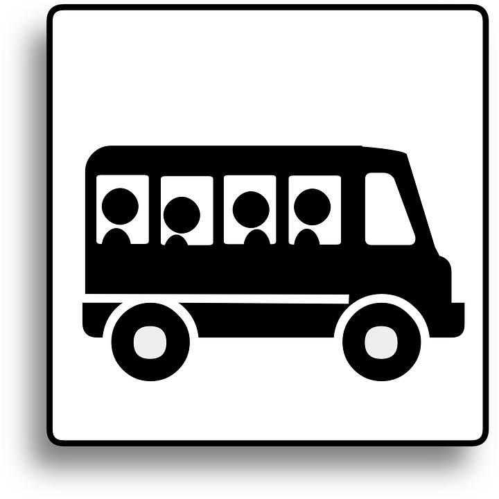 Schoolbus, City Bus, Bus, Transportation, Motor Coach - Shuttle Bus Clip Art (720x720)