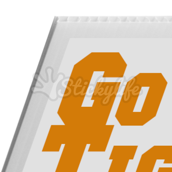 Corrugated Plastic Sign Example - Corrugated Plastic (940x587)