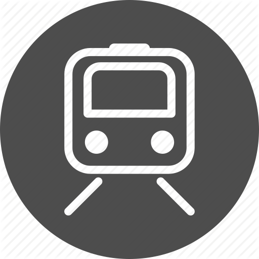 Underground, Train, Transportation, Metro, Tube, Transport, - Metro Station Icon Png (512x512)