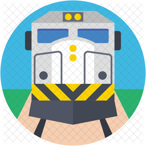 Train Icon - Rail Transport (512x512)