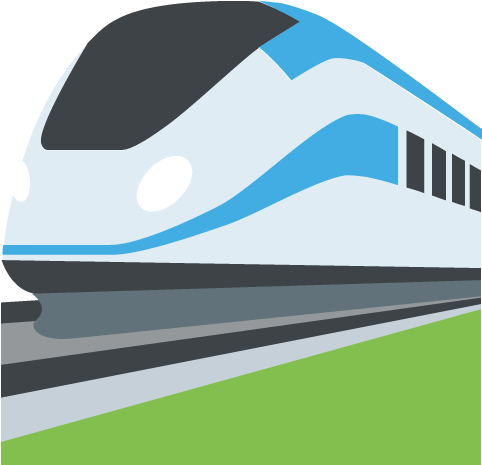 High-speed Train - Train Emoji Png (512x512)