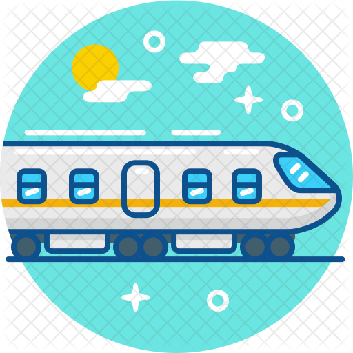 Train Icon - High-speed Rail (512x512)