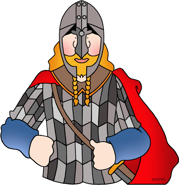 Scandinavia Map - Phillip Martin Clipart Middle Ages (609x648)