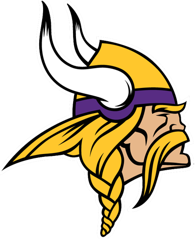 With Our New Nordic Oak Kiel Railway Line, We Provide - Minnesota Vikings Logo (403x492)
