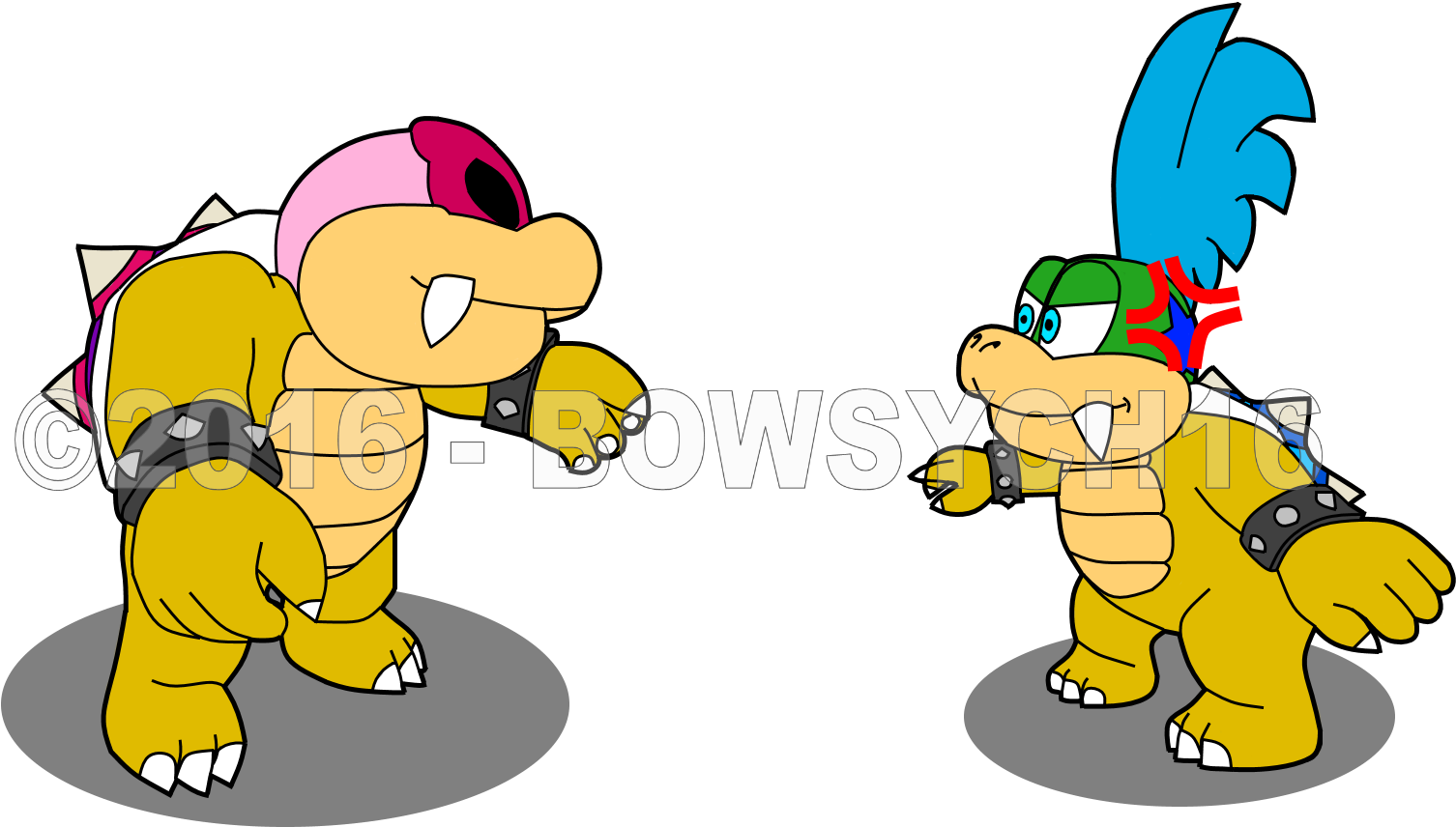 Who Is The Real Leader By Bowsych16 - Wackko200 Koopa Kids (1920x1080)
