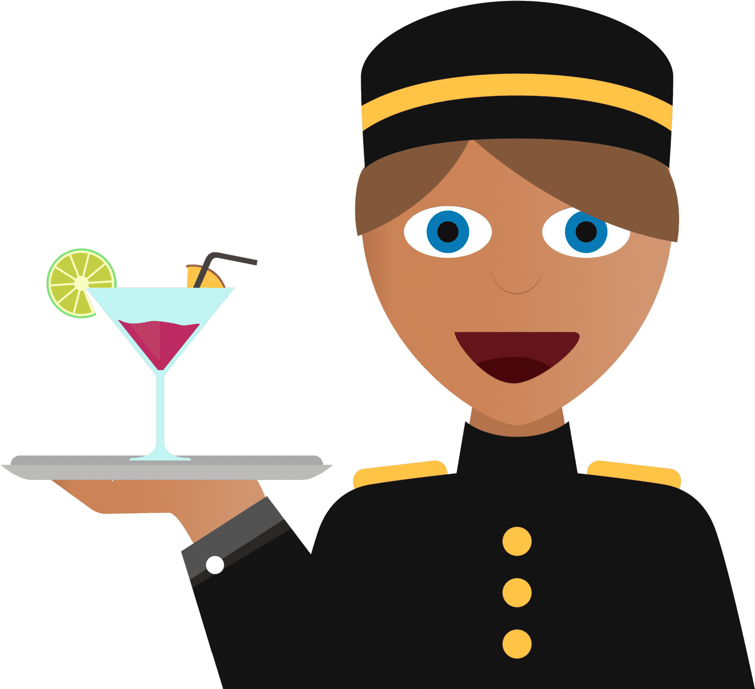 clipart about Emoji Hospitality Leaders - Service Emoji, Find more high qua...