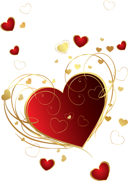 Векторный,романтический Клипартpng К Дню Влюбленных - Heart (569x800)