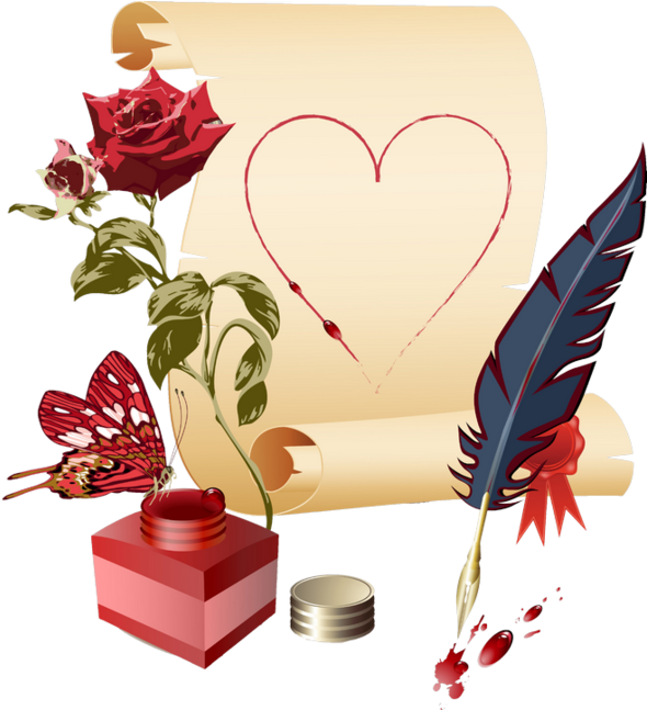 ♥ Scrolls - Papyrus (600x646)