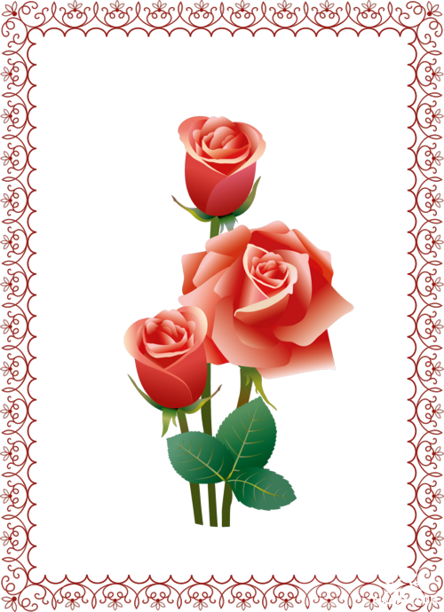 8 Марта - Rose (500x690)