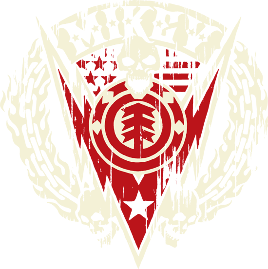 Below Are Final Element Icons Team Logo Designs, Print - Element Skateboards (550x552)