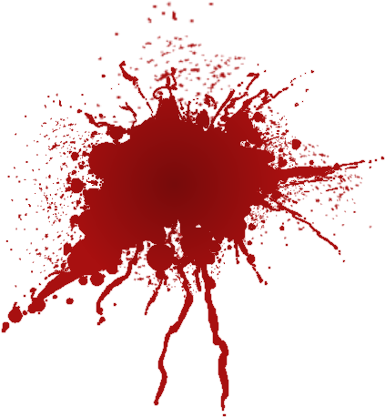More Like Blood Splatter By Crazehpivotkid - Transparent Png Blood Splatter (525x549)