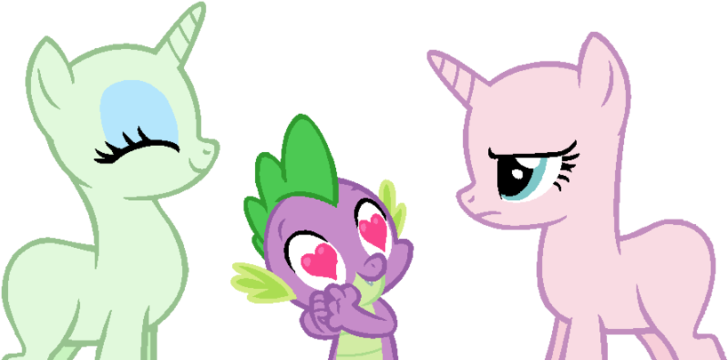 Image Result For Spike Stealing Your Food Mlp Base - Cartoon (900x477)