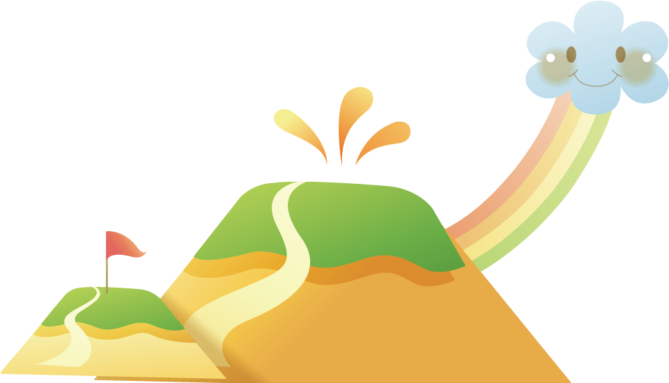 Rainbow Cloud Euclidean Vector - Dongkeng Middle School (1000x600)