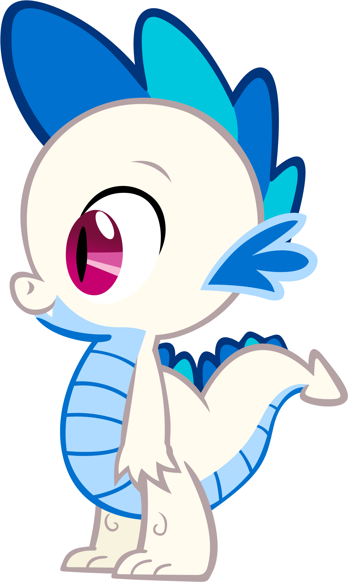 Vinyl Spike Vector By Durpy Vinyl Spike Vector By Durpy - Spike The Dragon G1 (1377x2108)