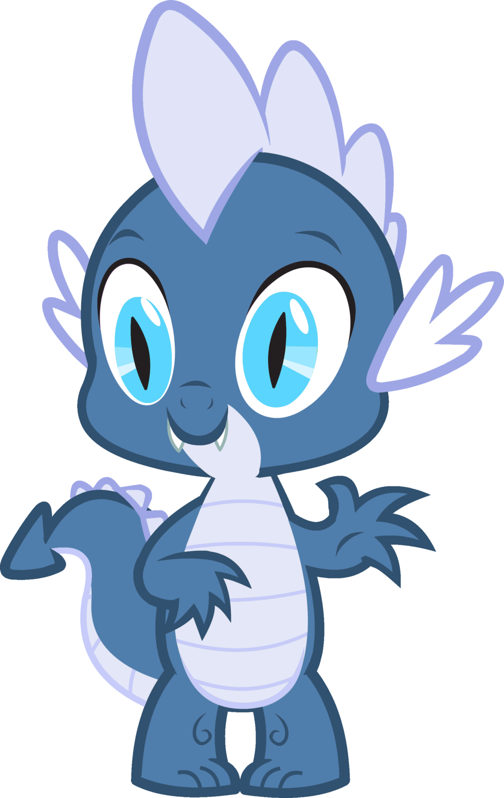 Night Glider Spike By Blah23z Night Glider Spike By - Spike My Little Pony (1024x1621)