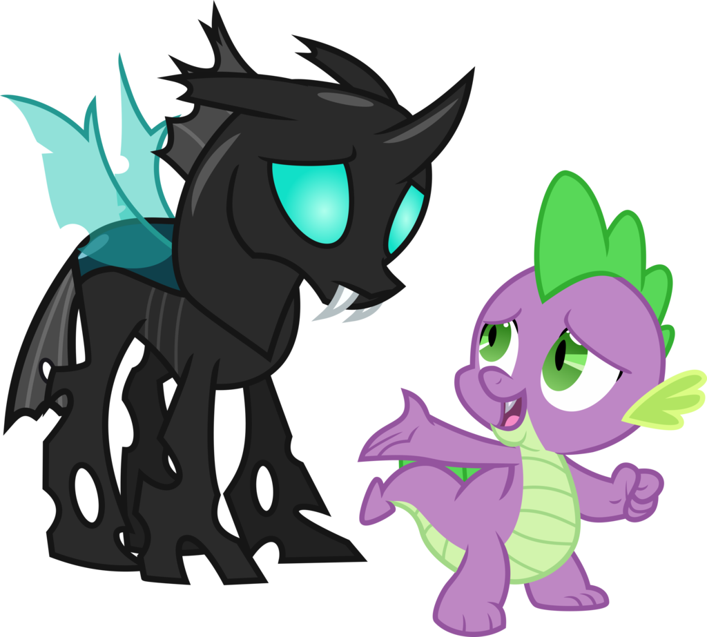 Thorax And Spike By Uponia Thorax And Spike By Uponia - Mlp Spike X Thorax (1024x923)