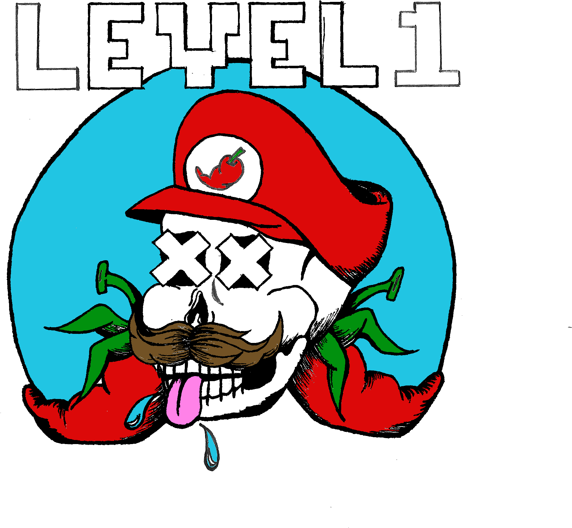 Sauce Clipart Carolina Reaper - Cartoon (2124x2144)