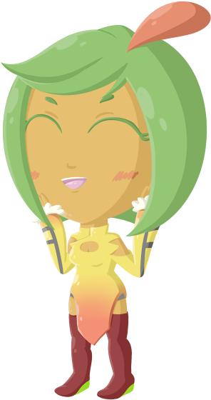 Grin Clipart Cheerful - Cartoon (376x575)