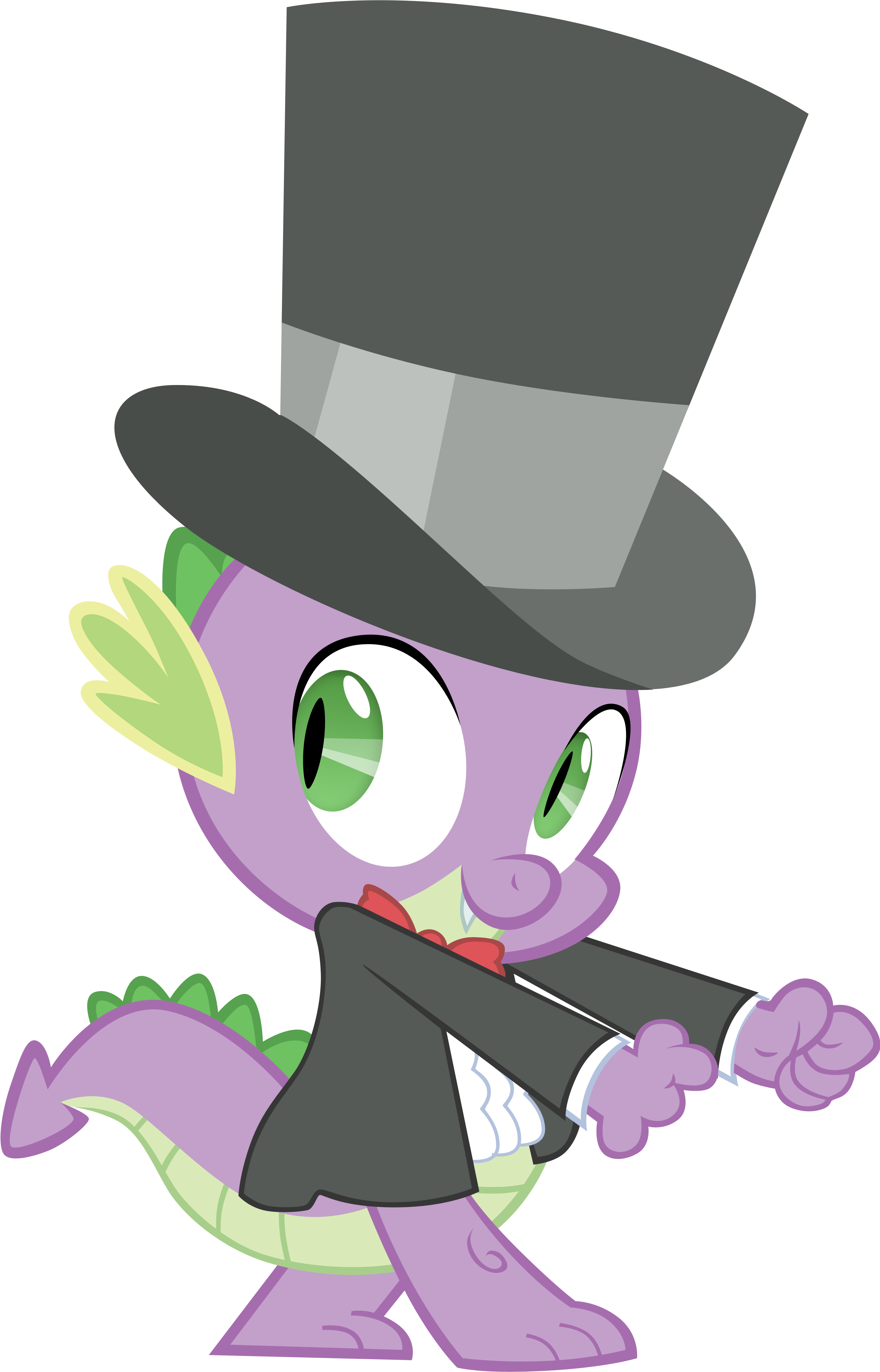 M99moron, Bowtie, Clothes, Dancing, Hat, Safe, Spike, - Spike My Little Pony Friendship Is Magic Cute Cartoon (3000x4679)