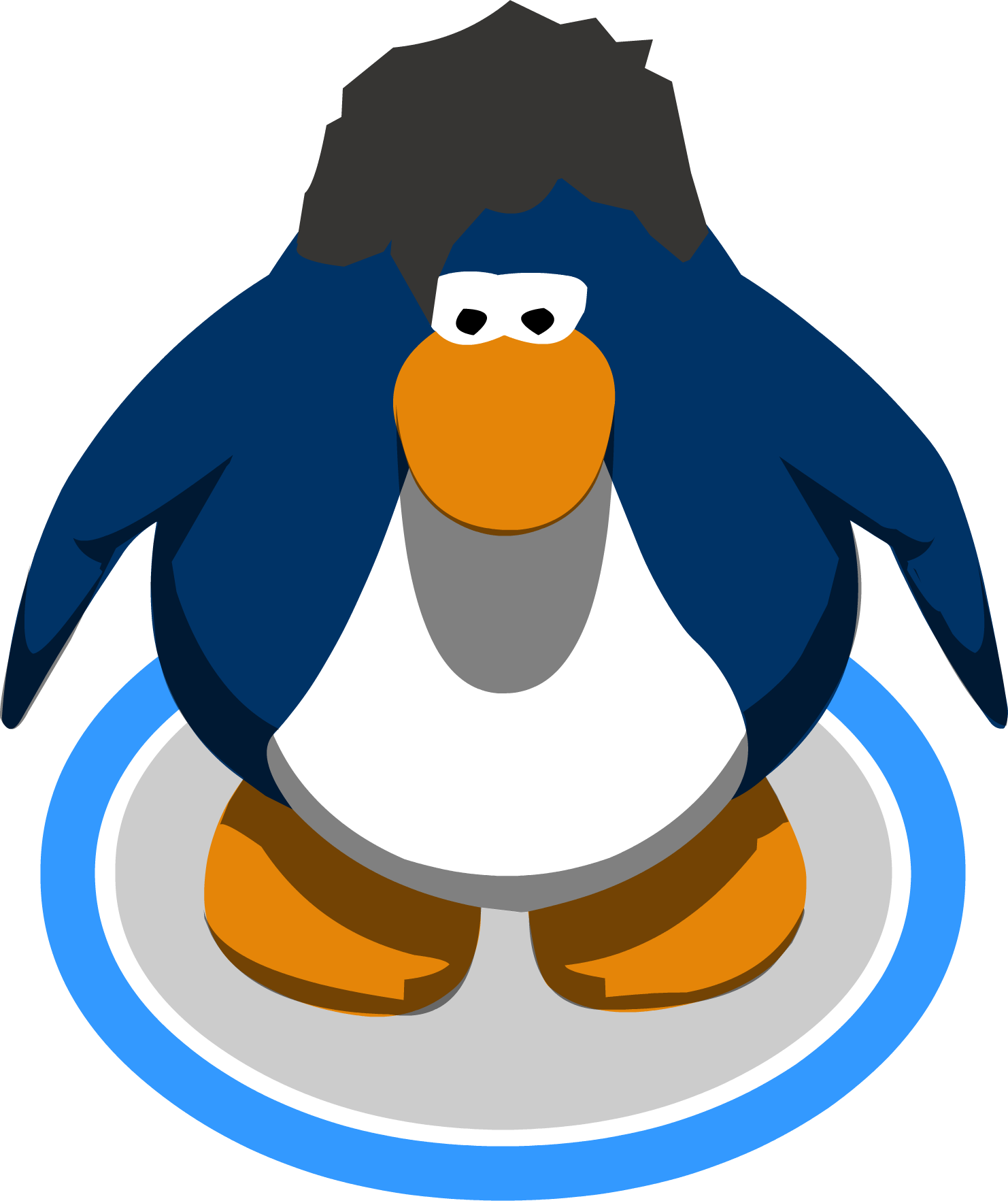 The Shadowy Spike Ig - Club Penguin 10th Anniversary Hat (1482x1765)