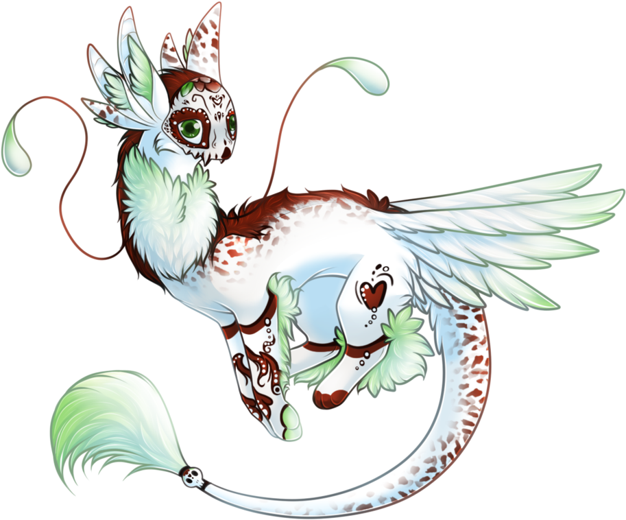 Sugar Skull Morokae By Nai-alei - Cartoon (1010x790)