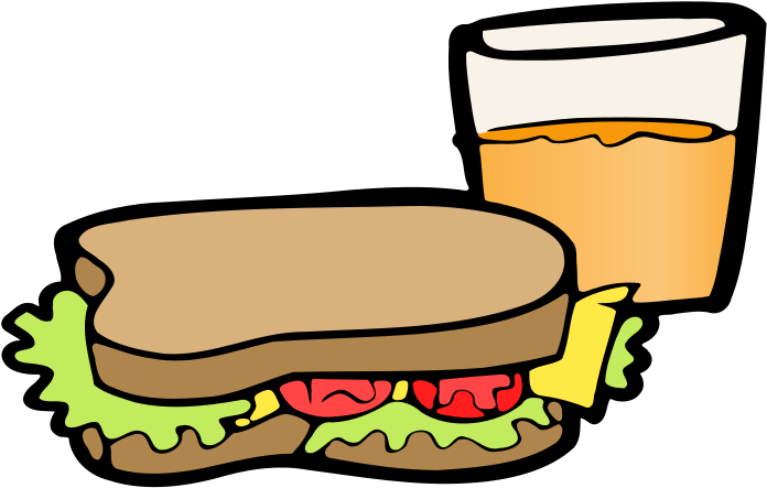 Medium Image - Sandwich Clipart (2400x1463)