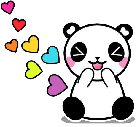Panda Illustration, Panda Bears, Cute Panda, Google - Happy Birthday Animals Png (500x465)