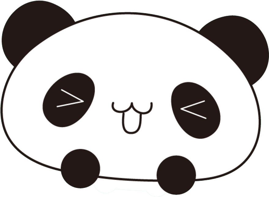 Giant Panda Cuteness Cartoon - Cute Panda Png (1024x1024)