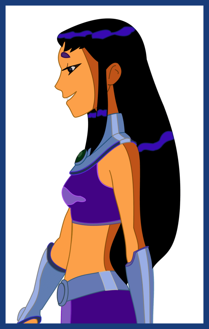 Teen Titans Blackfire Base (712x1123)