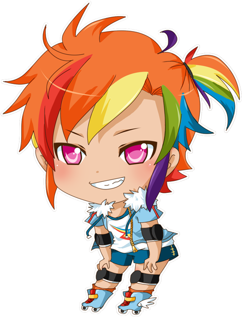 Human Chibi Rainbow Dash - Anime Transparent Backround Drawing (499x650)