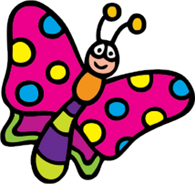 Mariposas Animadas - Cartoon Images Of Butterflies (641x600)