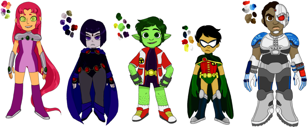 Teen Titans Go - Comics (1024x448)