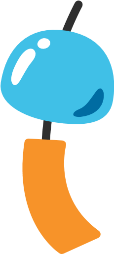 Wind Chime Emoji - Windchime Emoji (512x512)