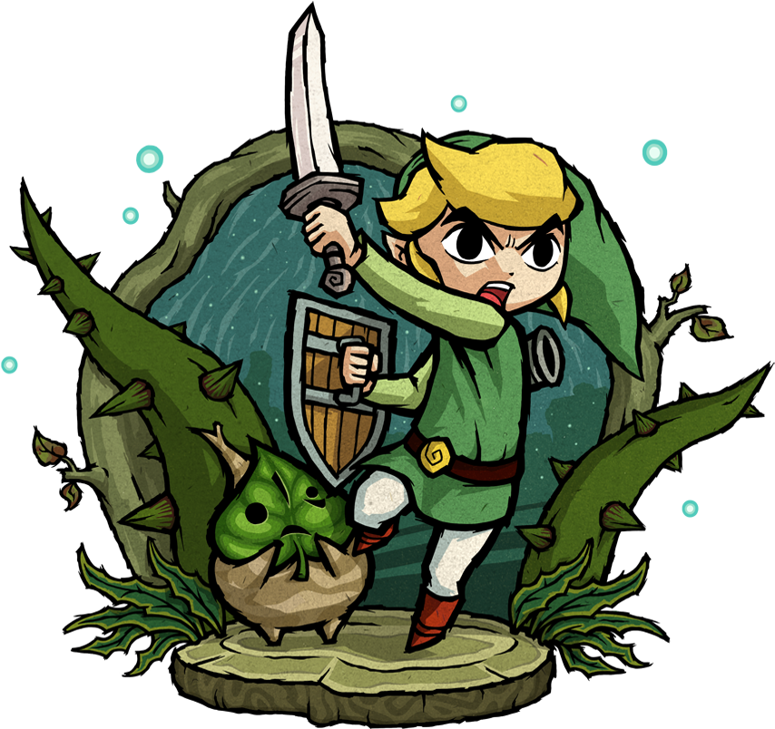 The Wind Waker - Link Medli And Makar (880x840)