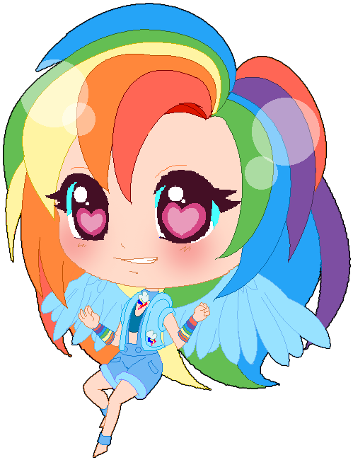 Mofu-chan, Chibi, Cute, Dashabetes, Flying, Heart Eyes, - Cartoon (567x709)