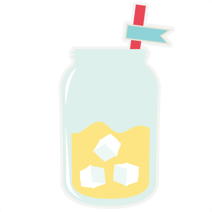 Lemonade In A Jar Svg Cut File Summer Svgs Lemonade - Scalable Vector Graphics (432x432)