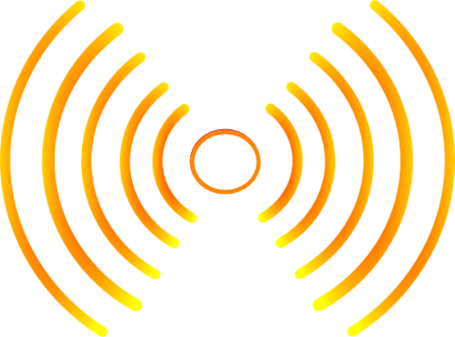 Sound Waves Clipart - Sound Waves Clipart (500x370)