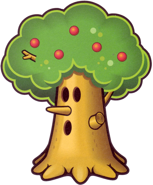 Whispy Woods Kirby Super Star Official Game Art - Kirby Whispy Woods (541x660)
