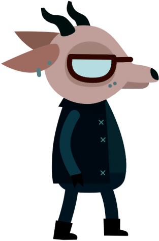 Jackie - Night In The Woods Character (512x512)