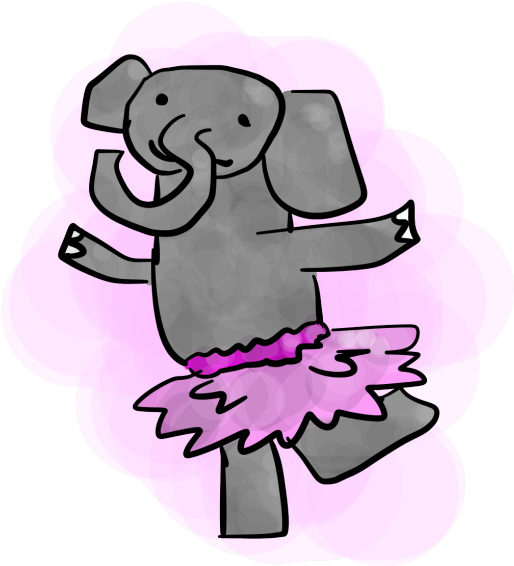 It Can Be On Four Legs Or On Two Legs, Cartoony Or - Cartoon (540x577)