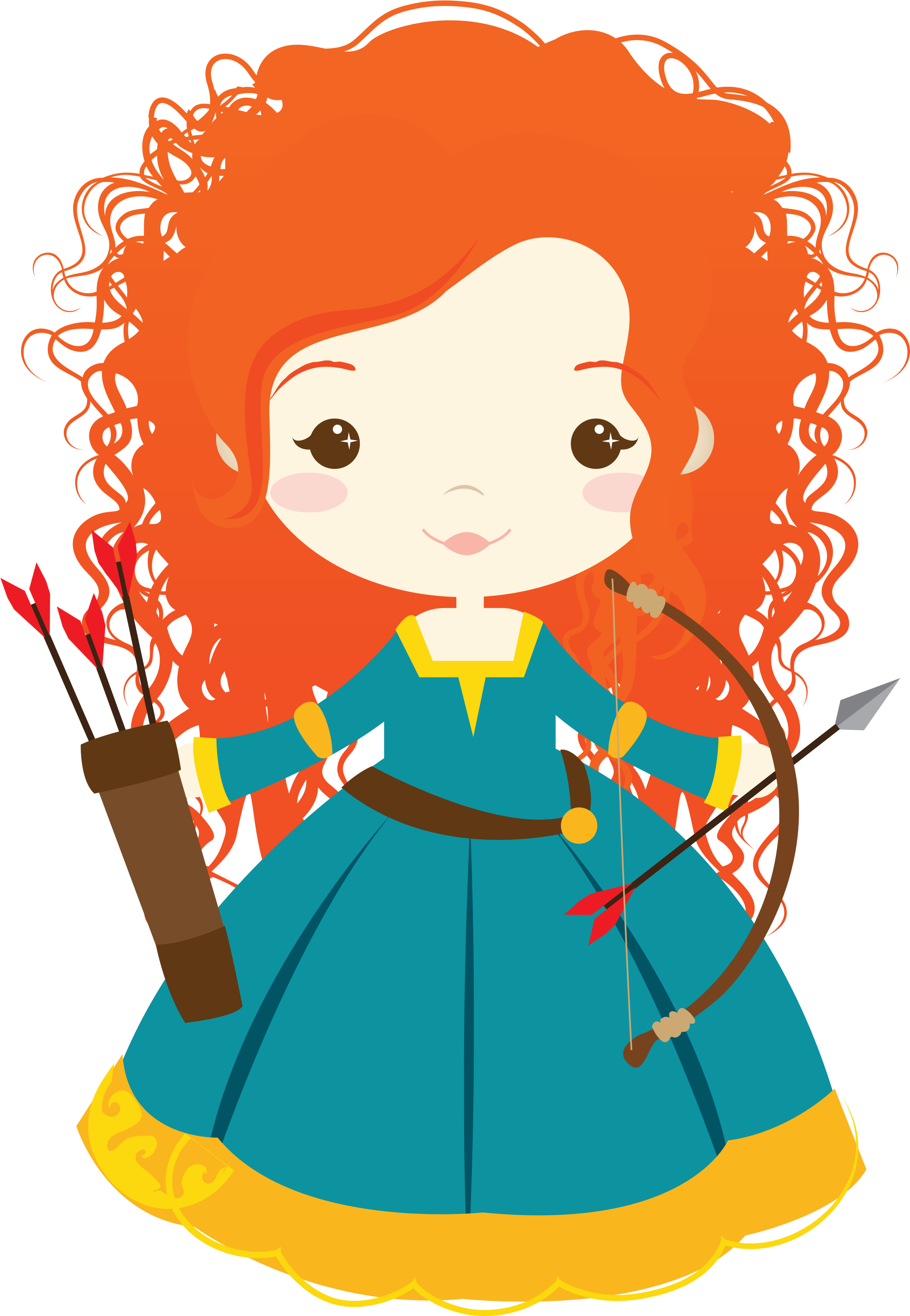 Cool Brave Clipart Resultado De Imagen Para Princess - Valiente Clipart (3000x3000)