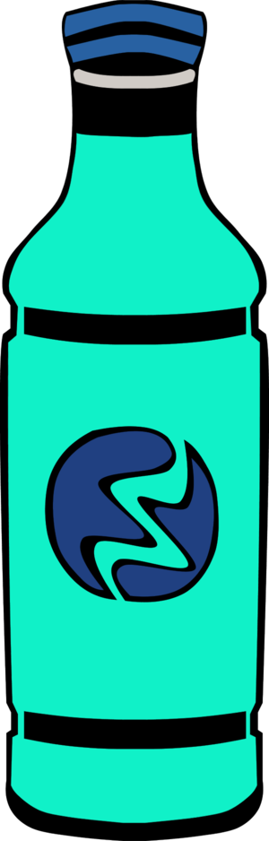 Juice Bottle Clipart 4 - Juice Bottle Clipart 4 (300x938)