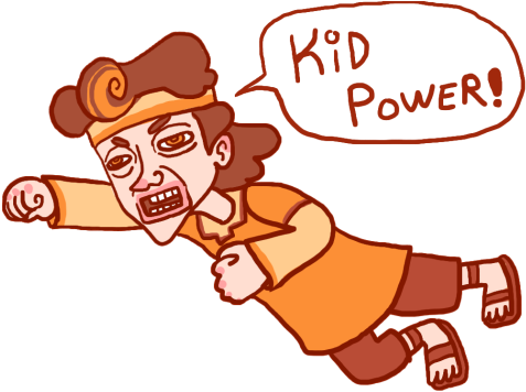 Kiara The Brave Was Better Than Race - Cartoon (500x357)