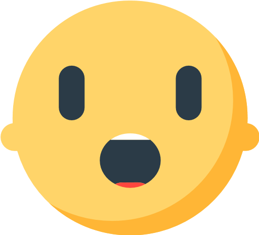 Face With Open Mouth Emoji - Emoji With Open Mouth (512x512)