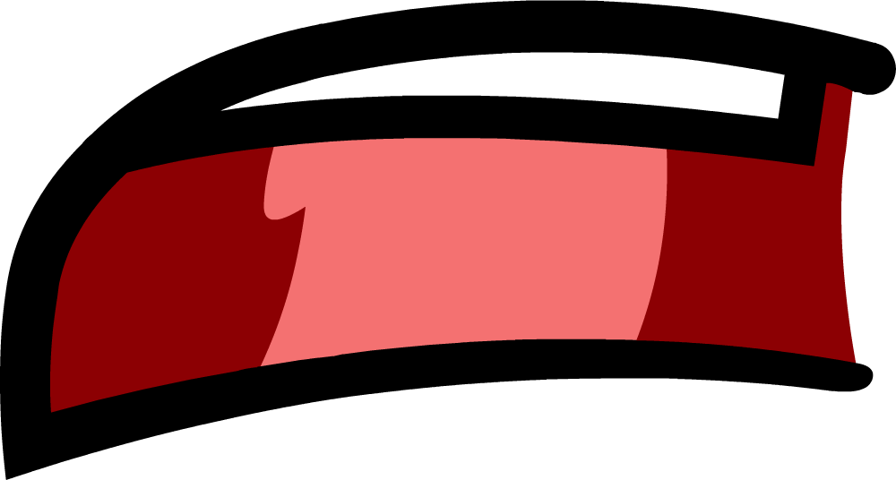 Frown Mouth Open Th - Cartoon Mouth Open Png (1000x536)
