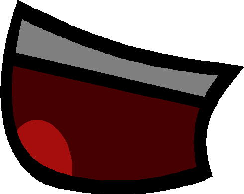 Happy Mouth Open O - Happy Mouth Clipart (517x421)