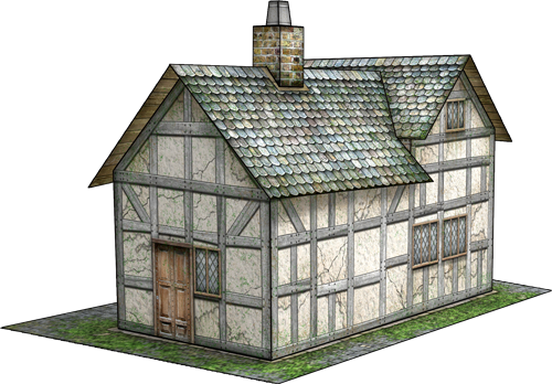 Photos And Assembly By Jerry Jensen - Roof (500x348)