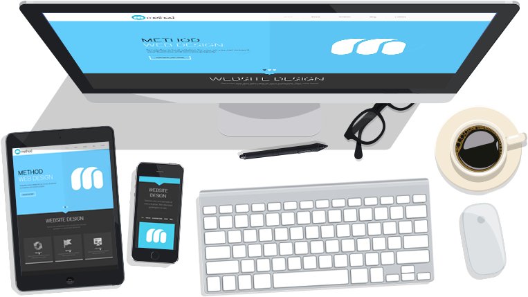 Website Designers Based In Margate, Thanet, Kent - Computer Top View Png (775x450)