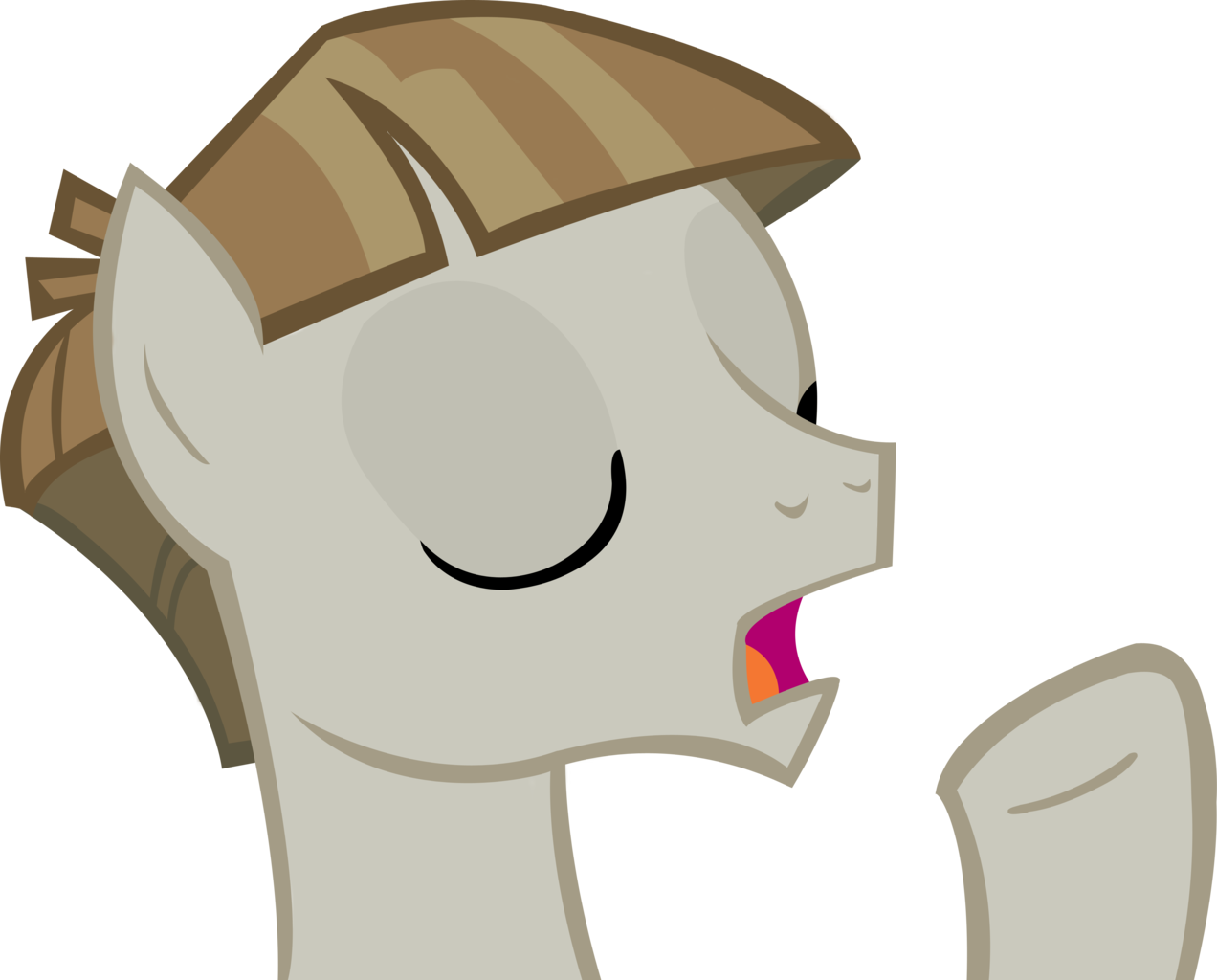 Wcctnoam, Mudbriar, Open Mouth, Pony, Safe, Simple - Cartoon (1272x1024)