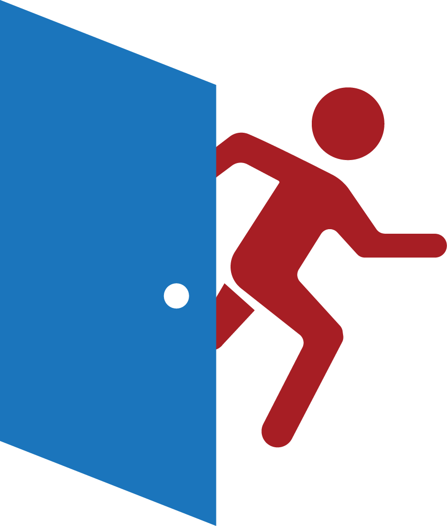 Exit Clipart Escape - Escape Png (886x1042)